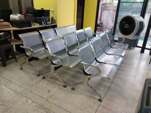 เก้าอี้แถว 4 ที่นั่ง แบบเหล็ก DGT4