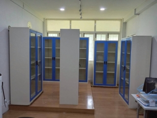 ตู้ 2 บานเปิดกระจกทรงสูง 3 ฟุต รุ่น LKO-2
