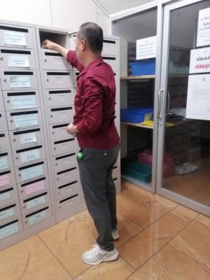 ตู้ 33 ช่อง เจาะช่องพร้อมกุญแจล็อค LK33KP ส่ง ม.รัตนบัณฑิต (RBAC) ต.เชียงรากน้อย อ.สามโคก จ.ปทุมธานี