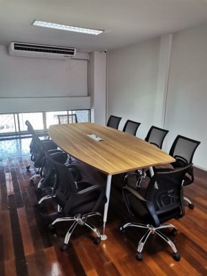 โต๊ะประชุม 6 - 8 ที่นั่ง รุ่น APCB-2412+CTB 410