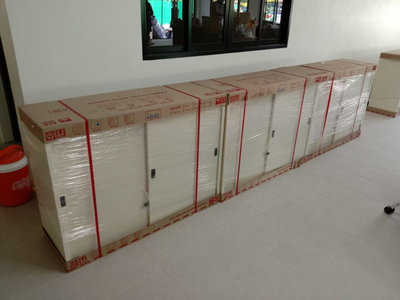ตู้บานเลื่อนทึบ 4 ฟุต รุ่น SL-4
