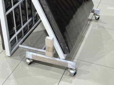 เตียงเหล็กเสริม พับเก็บได้ รุ่น SR-BQ1 (PVC)