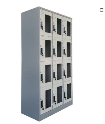 ตู้ล็อคเกอร์ 12 ช่อง(มีกระจก) รุ่น LKG-012