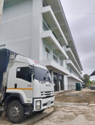 เก้าอี้ห้องปฏิบัติการกลม หน้าไม้ยาง/ขาดำ ส่ง โรงเรียนบ้านท่าโสม ต.ศรีสำราญ อ.น้ำโสม จ.อุดรธานี