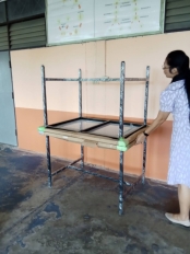 โต๊ะปฎิบัติการวิทยาศาสตร์ ส่ง รร.ลือคำหาญวารินชำราบ จ.อุบลราชธานี