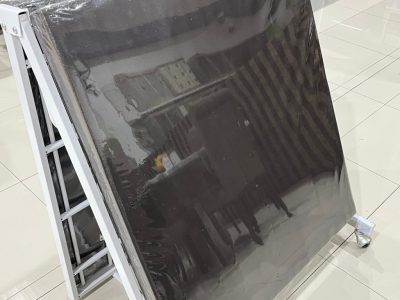 เตียงเหล็กเสริม พับเก็บได้ รุ่น SR-BQ1 (PVC)