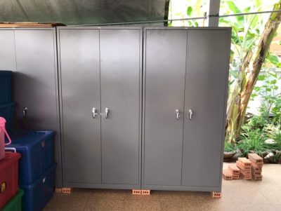 ตู้เอกสาร 2 บานเปิด มือจับชนิดบิด มีกุญแจล็อค รุ่น LK-2