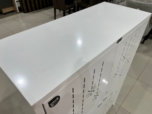 ตู้รองเท้าเหล็กล้วน 90x120 ซม. (มือจับทรงกลม) รุ่น SC-120
