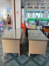 โต๊ะทำงานเหล็ก 4 ฟุต (ถาดคีย์บอร์ด) รุ่น TCK-4