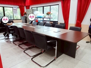ชุดโต๊ะประชุม 10-12 ที่นั่ง รุ่น EMT-481