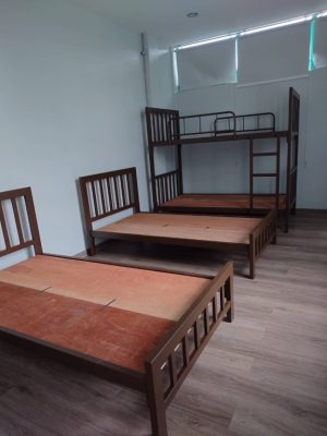 เตียงเหล็ก 3.5 ฟุต และ เตียงเหล็ก 2 ชั้น 3.5 ฟุต ส่ง โครงการหลวงสาขาม.เกษตรศาสตร์บางเขน จตุจักร กทม.