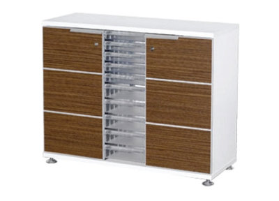 ตู้เอกสาร 2 บานเปิด 10 ถาด ZCl-1260